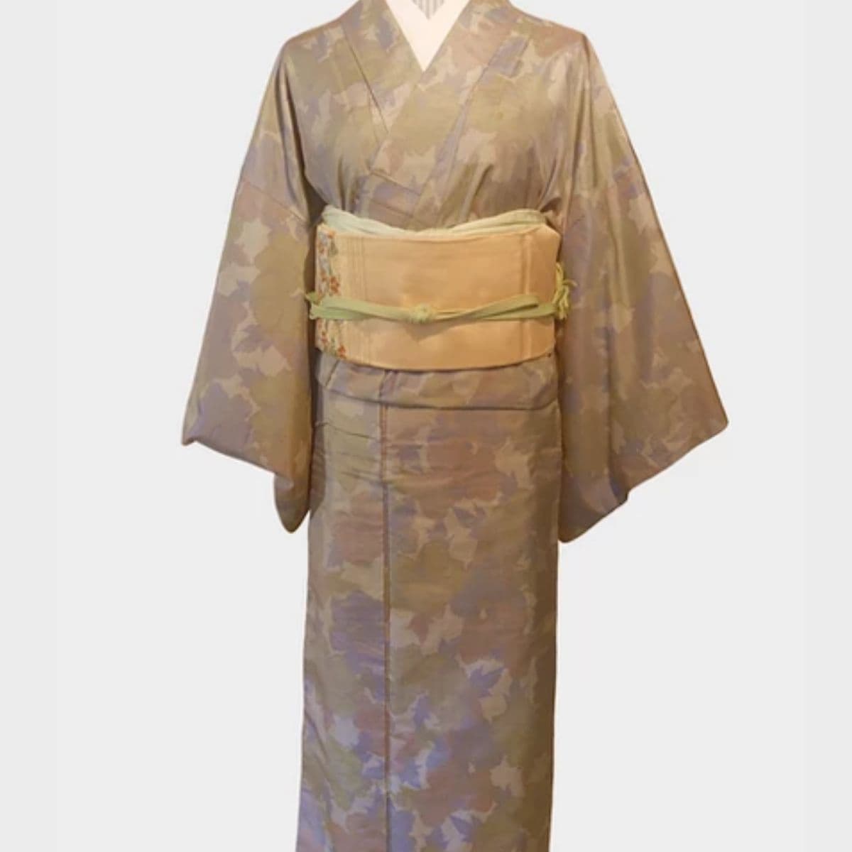 正絹銘仙大島調